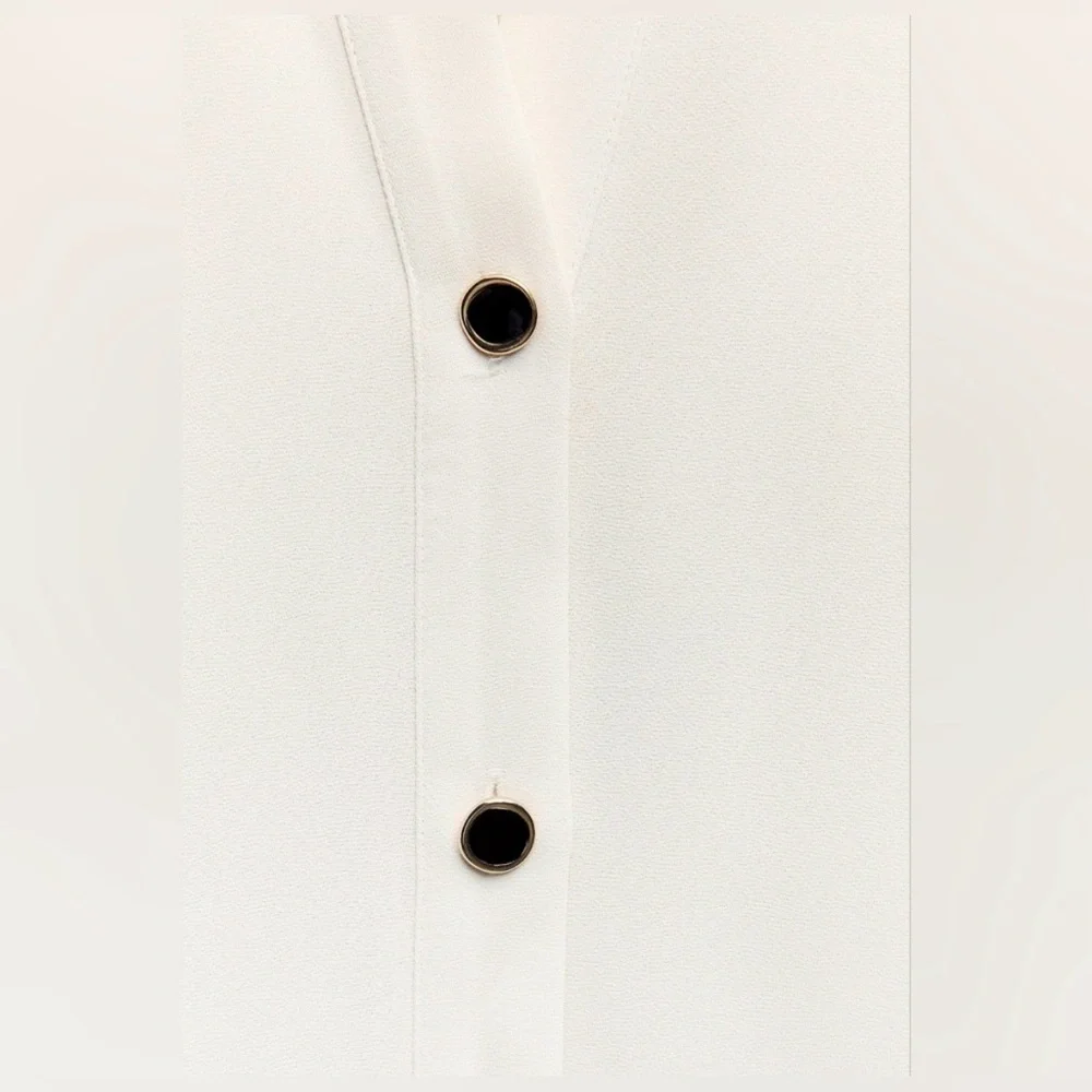 Zara contrast trim mini dress, Size M - Picture 3 of 13